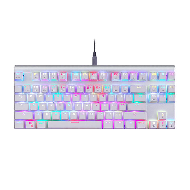 Cumpara acum Tastatura mecanică Motospeed CK101 RGB (alb) de la Mesterul Minune
