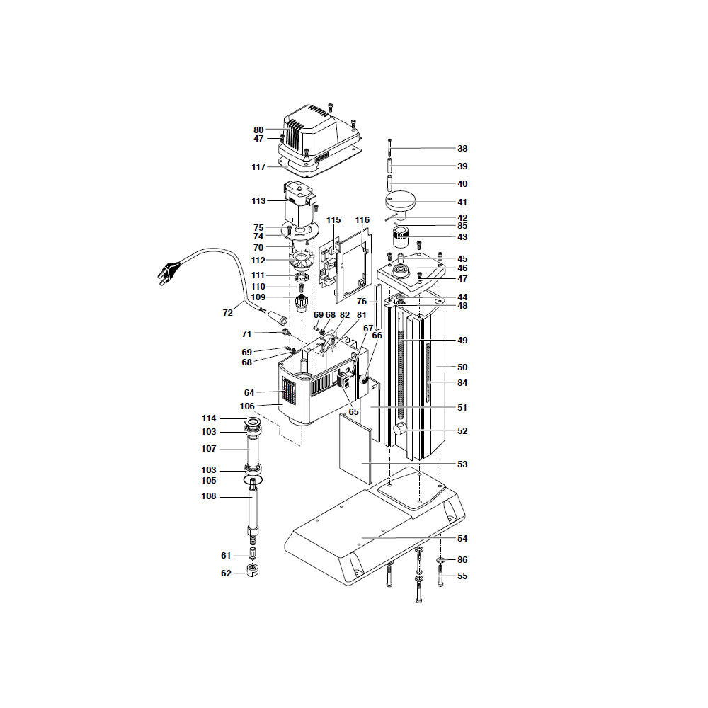 Cumpara acum Piesa de schimb,motor, Proxxon Parts 27110.113 de la Mesterul Minune