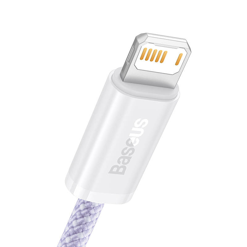 Cumpara acum Cablu  de date USB pentru Lightning Baseus Dynamic 2 Series, 2,4A, 2m (violet) de la Mesterul Minune