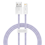 Cumpara acum Cablu de date USB pentru Lightning Baseus Dynamic 2 Series, 2,4A, 1m (violet) de la Mesterul Minune