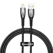Cumpara acum Cablu USB pentru Lightning Baseus Glimmer Series, 2,4A, 1m (negru) de la Mesterul Minune