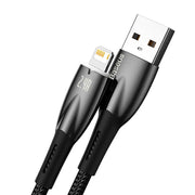 Cumpara acum Cablu USB pentru Lightning Baseus Glimmer Series, 2,4A, 2 m (negru) de la Mesterul Minune