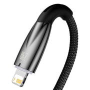 Cumpara acum Cablu USB pentru Lightning Baseus Glimmer Series, 2,4A, 2 m (negru) de la Mesterul Minune