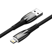 Cumpara acum Cablu USB pentru Lightning Baseus Glimmer Series, 2,4A, 2 m (negru) de la Mesterul Minune