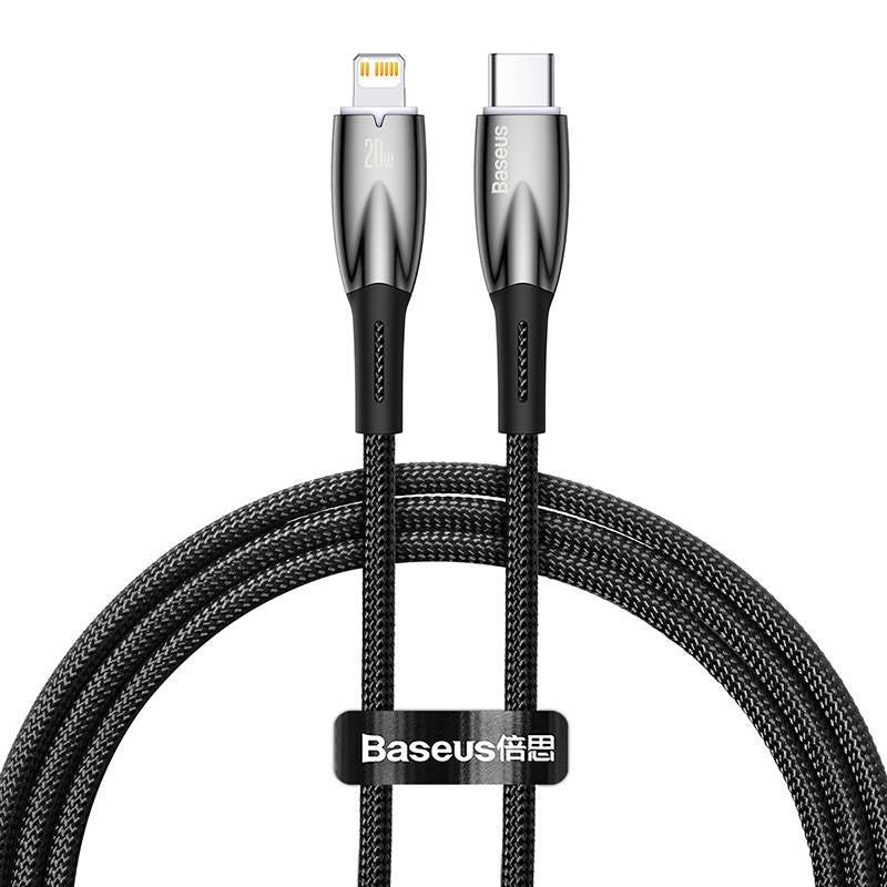Cumpara acum Cablu USB-C cu fulger de bază, 20W, 1m (czarny) de la Mesterul Minune