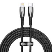 Cumpara acum Cablu USB-C pentru seria Lightning Baseus Glimmer, 20W, 2m (negru) de la Mesterul Minune