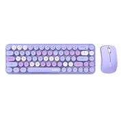 Cumpara acum Set tastatură + mouse fără fir MOFII Bean 2.4G (Violet) de la Mesterul Minune