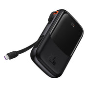 Cumpara acum Powerbank Baseus Qpow PRO cu cablu, 10000mAh, 22,5W (negru) de la Mesterul Minune