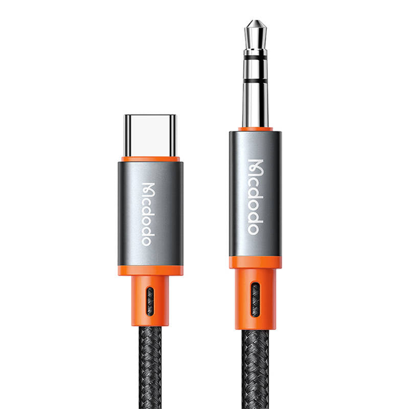 Cumpara acum Cablu Mcdodo CA-0820 USB-C către mini jack 3,5 mm AUX, 1,2 m (negru) de la Mesterul Minune