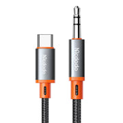 Cumpara acum Cablu Mcdodo CA-0820 USB-C către mini jack 3,5 mm AUX, 1,2 m (negru) de la Mesterul Minune