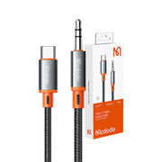 Cumpara acum Cablu Mcdodo CA-0820 USB-C către mini jack 3,5 mm AUX, 1,2 m (negru) de la Mesterul Minune