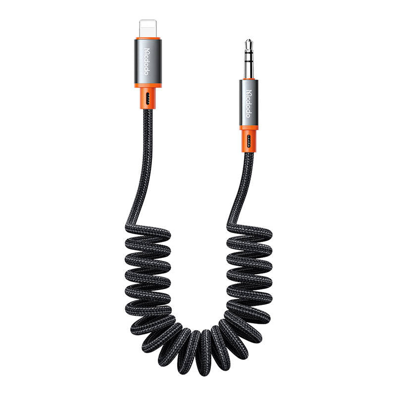 Cumpara acum Cablu Mcdodo CA-0890 Lightning la mini jack 3,5 mm AUX, 1,8 m (negru) de la Mesterul Minune