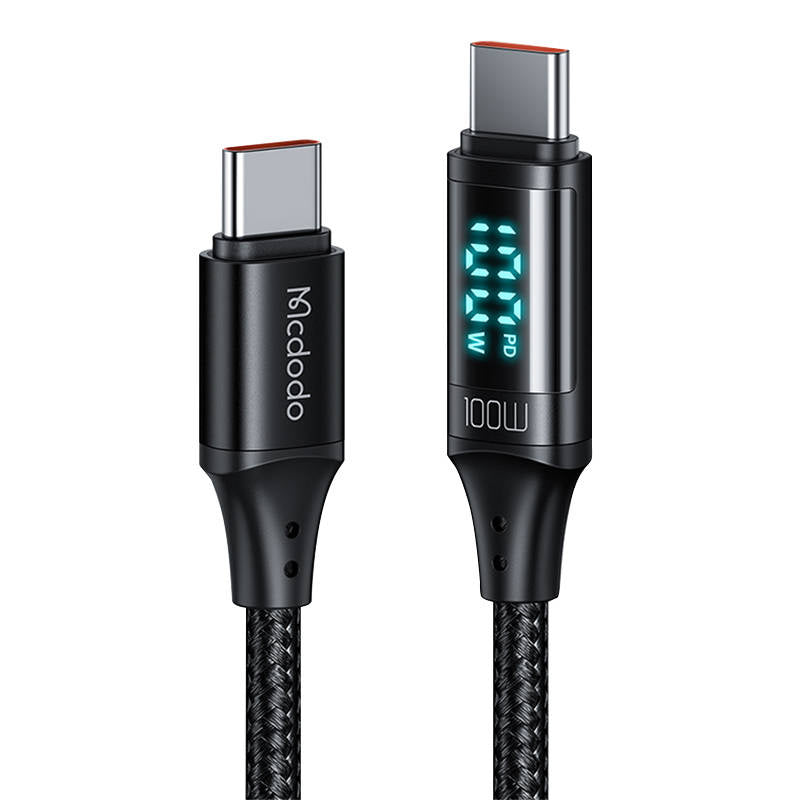Cumpara acum Cablu Mcdodo USB-C la USB-C CA-1100, 100W, 1.2m (negru) de la Mesterul Minune