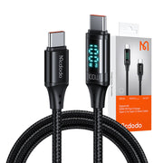 Cumpara acum Cablu Mcdodo USB-C la USB-C CA-1100, 100W, 1.2m (negru) de la Mesterul Minune