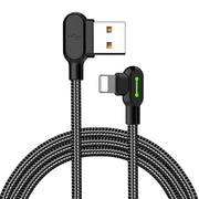 Cumpara acum Cablu USB la Lightning, Mcdodo CA-4679, în unghi, 3m (negru) de la Mesterul Minune
