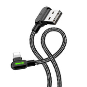Cumpara acum Cablu USB la Lightning, Mcdodo CA-4679, în unghi, 3m (negru) de la Mesterul Minune