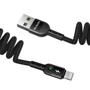 Cumpara acum Cablu USB la Lightning, Mcdodo CA-6410, cu arc, 1,8 m (negru) de la Mesterul Minune