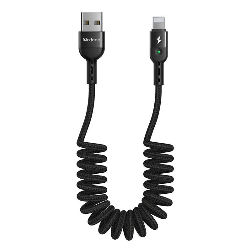 Cumpara acum Cablu USB la Lightning, Mcdodo CA-6410, cu arc, 1,8 m (negru) de la Mesterul Minune