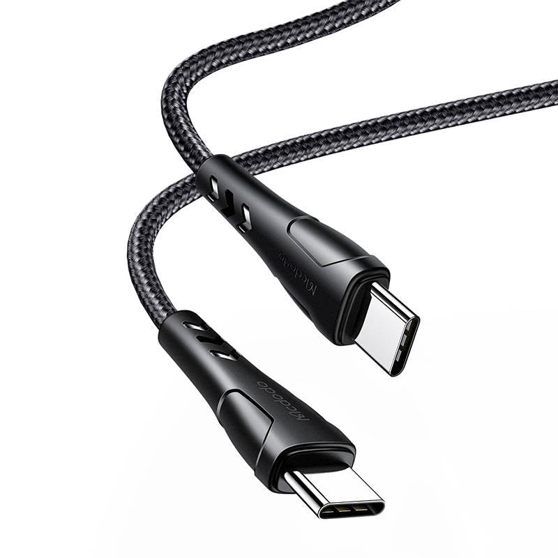 Cumpara acum Cablu Mcdodo USB-C la USB-C CA-7640, PD 60W, 0.2m (negru) de la Mesterul Minune