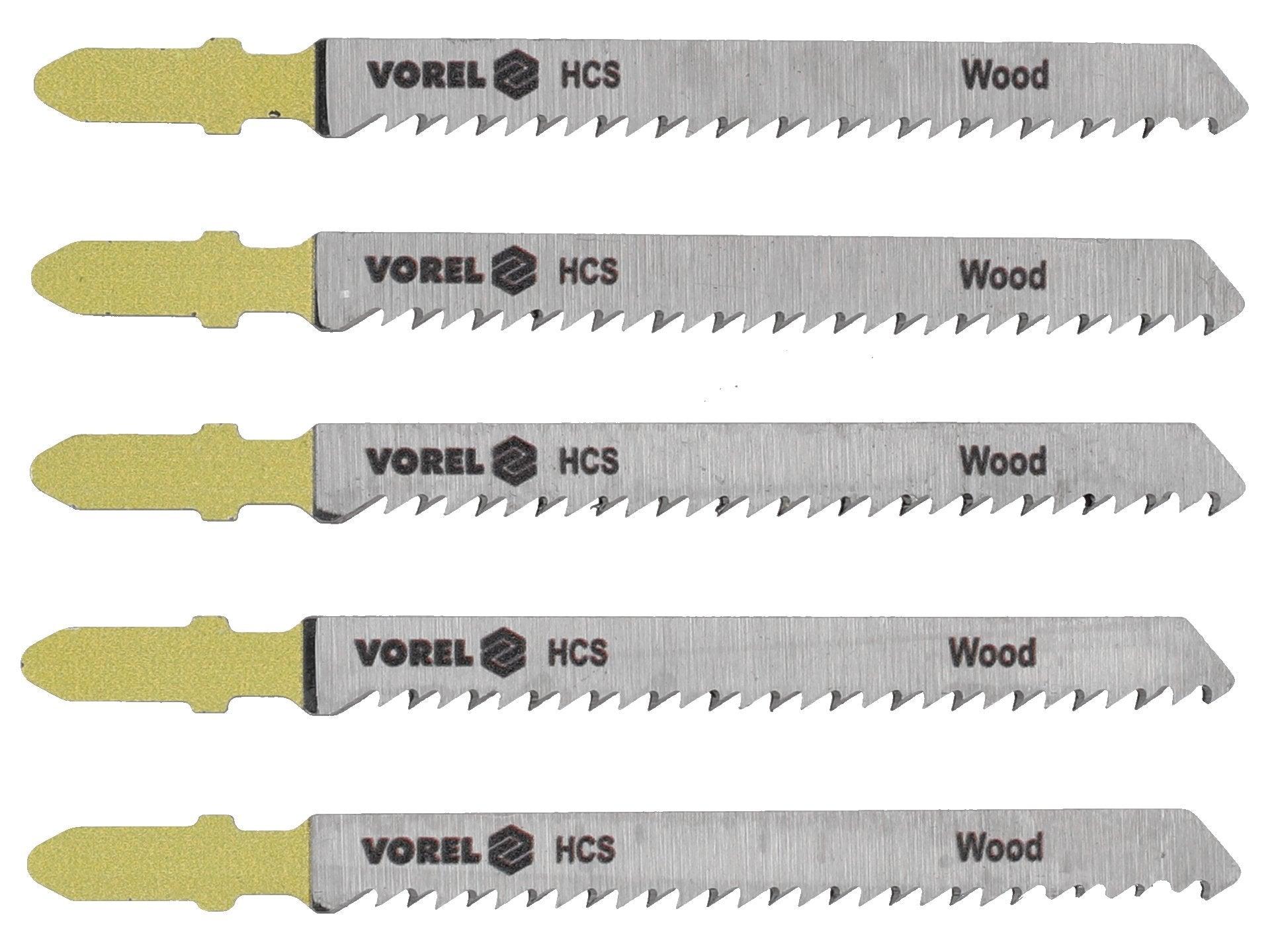 PÂNZE FIERĂSTRĂU PENDULAR, LEMN, 5 BUC VOREL 27810