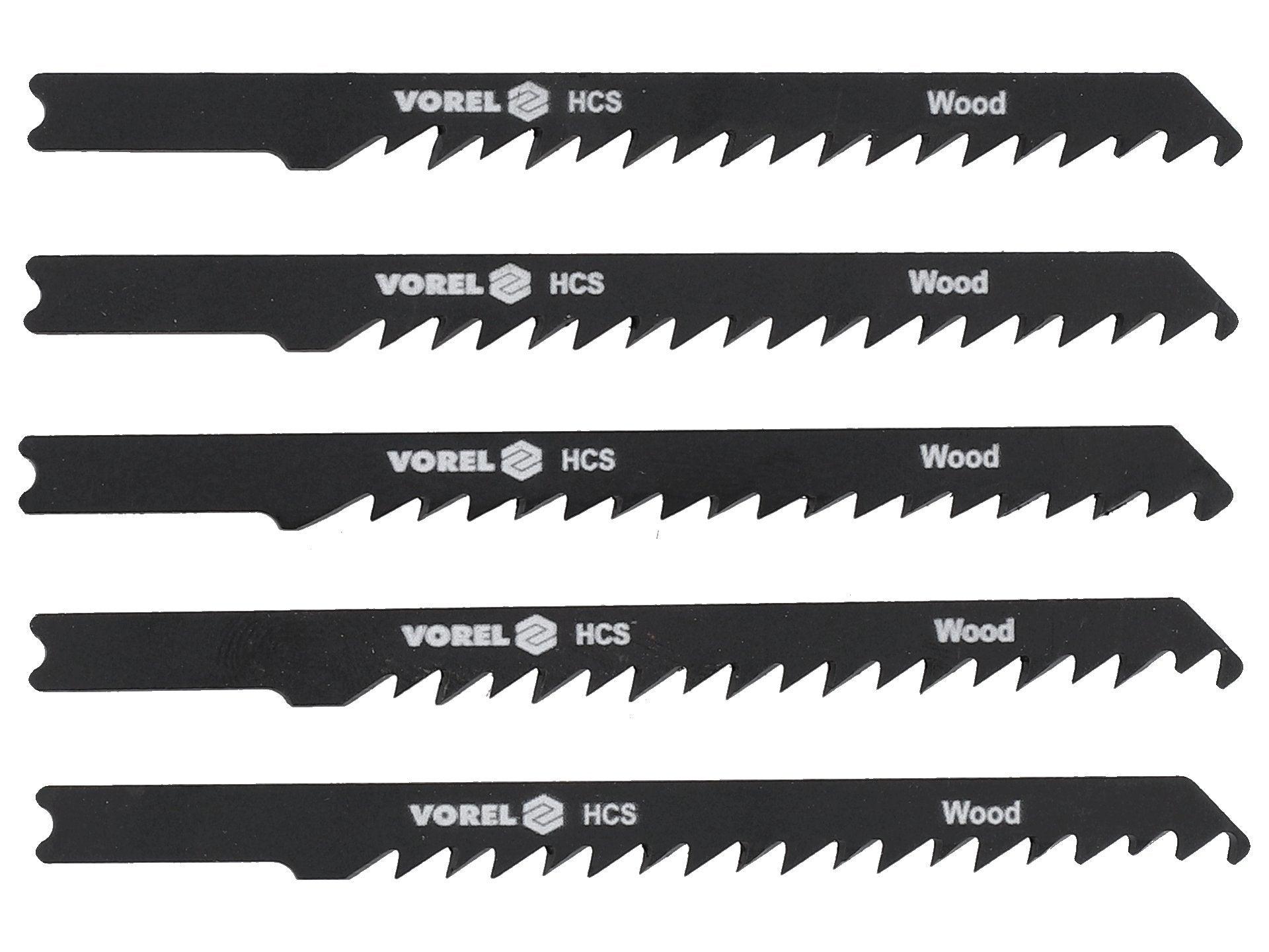 PÂNZE FIERĂSTRĂU PENDULAR, LEMN, 5 BUC VOREL 27830