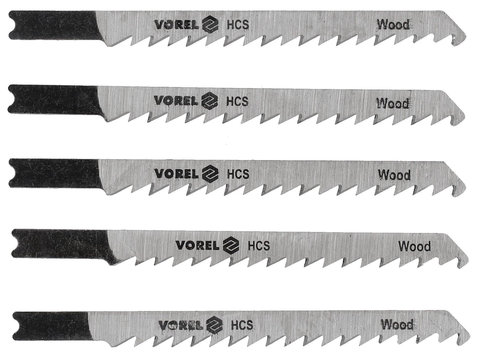 PÂNZE FIERĂSTRĂU PENDULAR, LEMN-PLASTIC, 5 BUC VOREL 27831