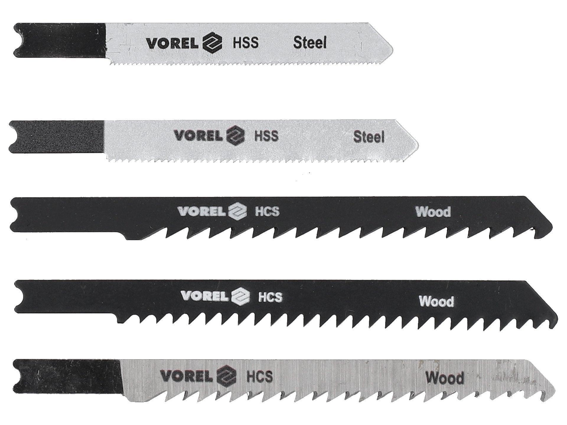 PÂNZE FIERĂSTRĂU PENDULAR, 5 BUC VOREL 27834