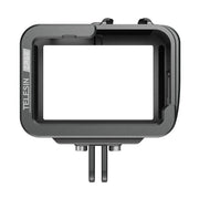 Cumpara acum Telesin carcasă de siguranță din aluminiu pentru GoPro Hero 12 / 11 / 10 / 9 cu mâner vertical de la Mesterul Minune