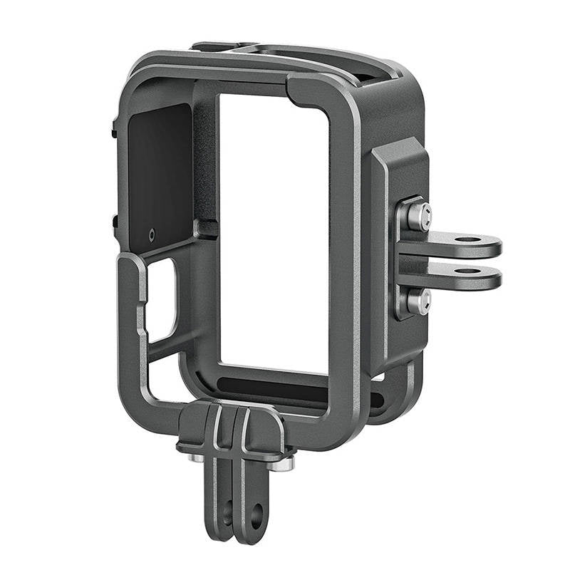 Cumpara acum Telesin carcasă de siguranță din aluminiu pentru GoPro Hero 12 / 11 / 10 / 9 cu mâner vertical de la Mesterul Minune