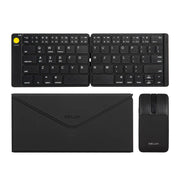 Cumpara acum Tastatura wireless pliabilă Delux KF10 și setul de mouse MF10PR de la Mesterul Minune