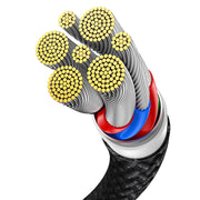 Cumpara acum 2in1 USB cable Baseus Flash Series USB-C do USB-C 100W, 1.5m (black de la Mesterul Minune