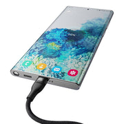 Cumpara acum 2in1 USB cable Baseus Flash Series USB-C do USB-C 100W, 1.5m (black de la Mesterul Minune