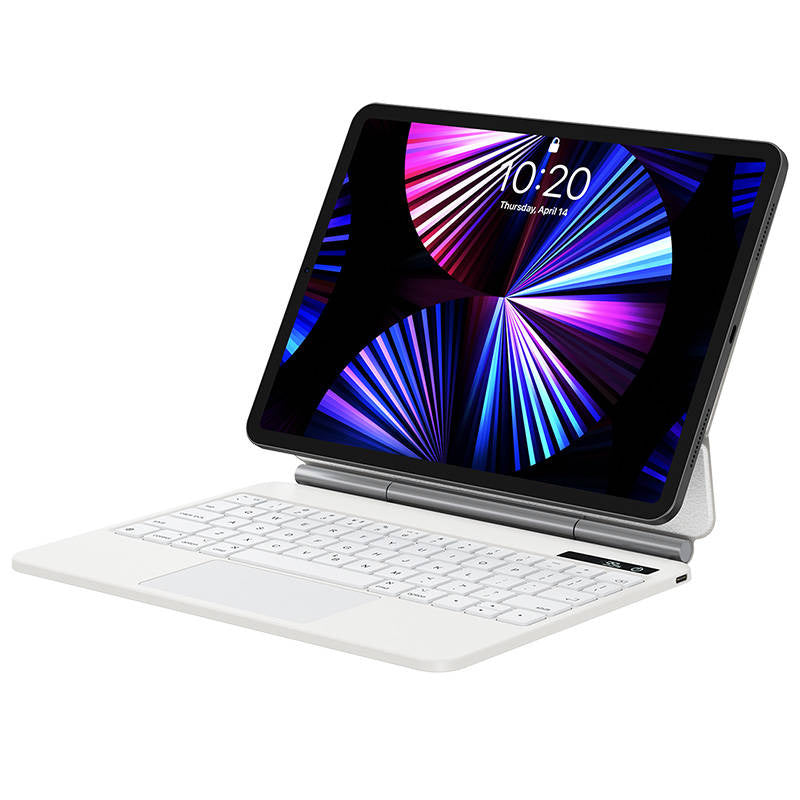 Cumpara acum Case with keyboard for iPad Baseus Brilliance PRO 10, 10.9" (white) de la Mesterul Minune