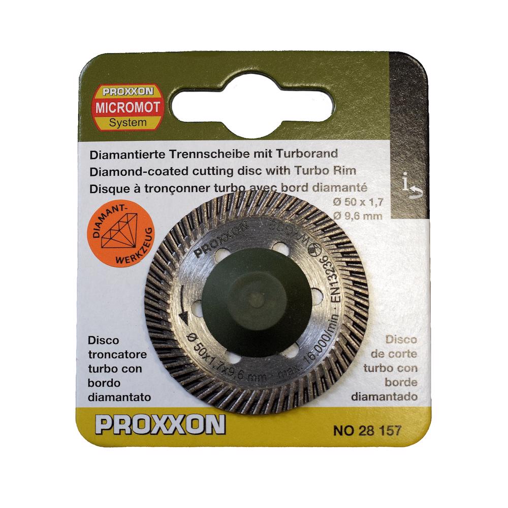Cumpara acum Disc diamantat Turbo Rim, diametru de 50mm, Proxxon Micromot 28157 de la Mesterul Minune