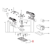 Cumpara acum Kit placa de baza pentru slefuitorul cu vibratii 7362, Skil Spare de la Mesterul Minune