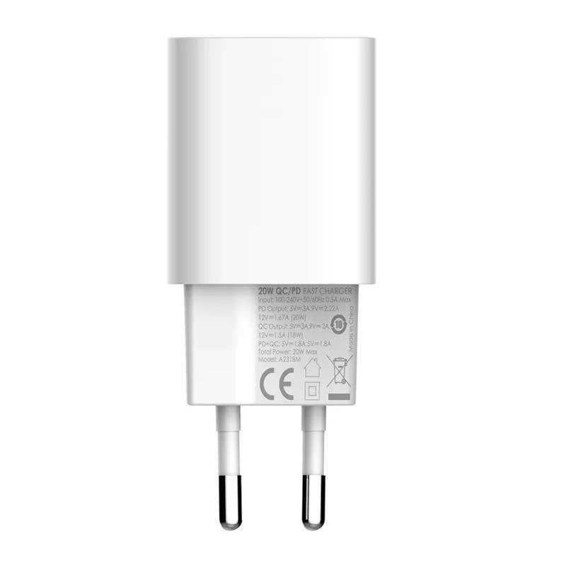 Cumpara acum Încărcător de rețea LDNIO A2318M USB, USB-C + cablu USB-C - Lightning de la Mesterul Minune