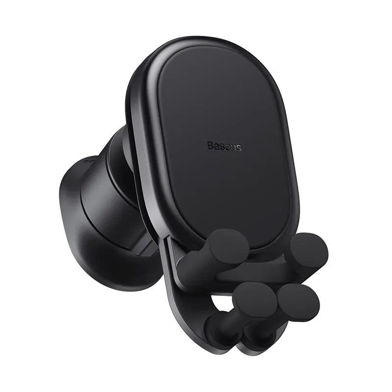 Cumpara acum Suport de telefon pentru grilajul auto Baseus cu încărcător cu inducție de 15W (negru) de la Mesterul Minune