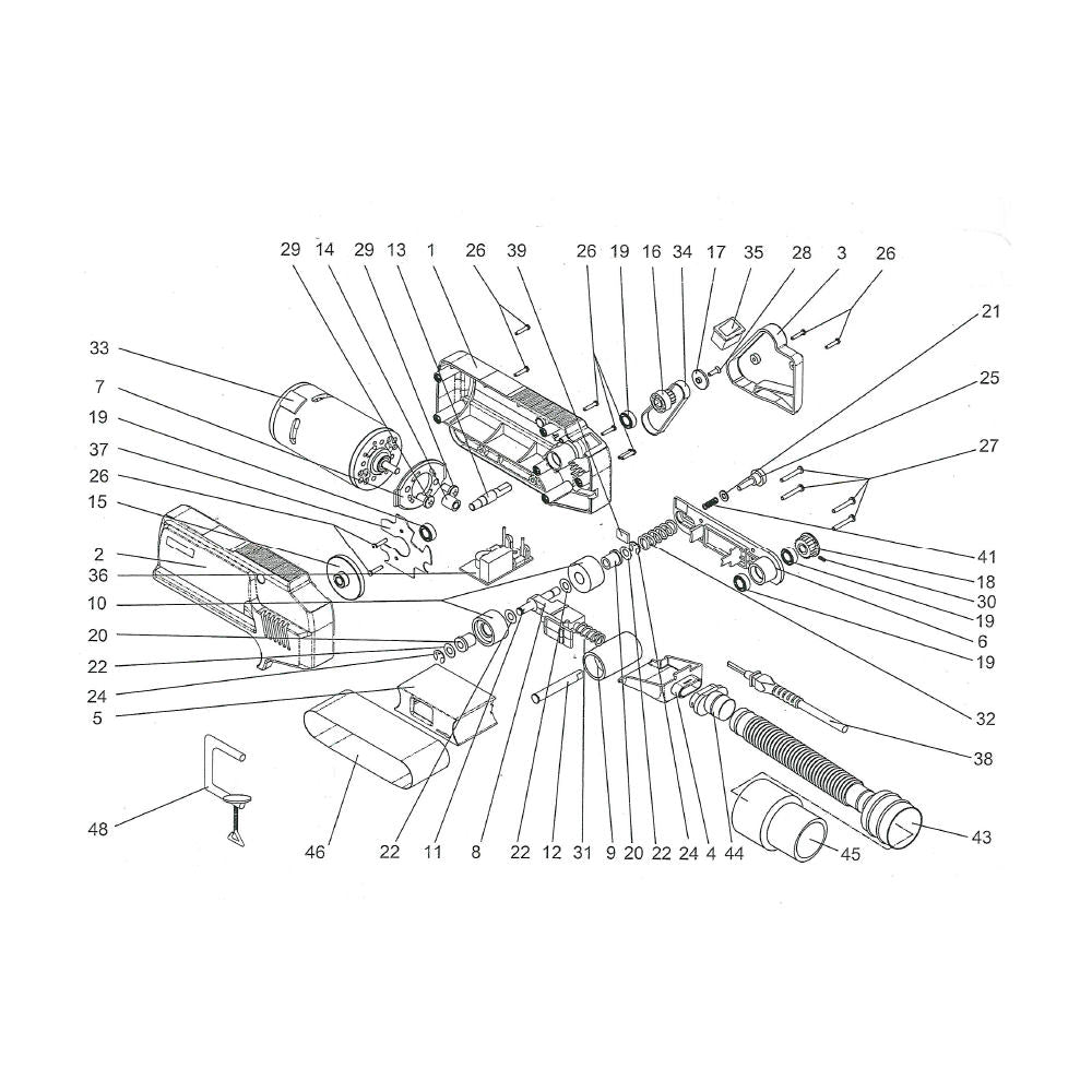 Cumpara acum Piesa de schimb, motor incepand cu 2018, Proxxon Parts 28526.33 de la Mesterul Minune