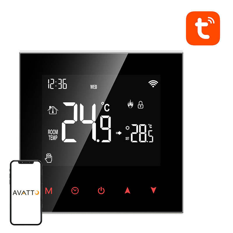 Cumpara acum Termostat inteligent de încălzire a cazanului Avatto ZWT100 3A Zigbee Tuya de la Mesterul Minune