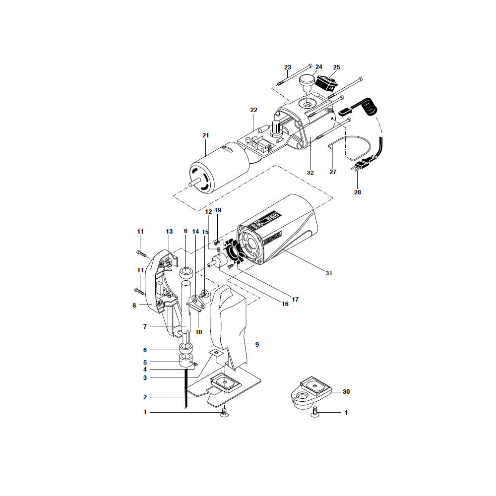 Cumpara acum Piesa de schimb, motor, Proxxon Parts 28534.21 de la Mesterul Minune