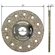Cumpara acum Disc diamantat 50x2.1x9.6mm, Proxxon, Proxxon Micromot 28557 de la Mesterul Minune