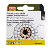 Cumpara acum Set 3 discuri diamantate pentru slefuire si lustruire, GR200, diametru de la Mesterul Minune