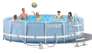 Piscina Intex Prism Frame cu cadru metalic d=457 cm, inaltime 107cm. 26734 /26724