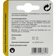 Freza cu 2 caneluri, Proxxon 28761, 3.0x3.0mm