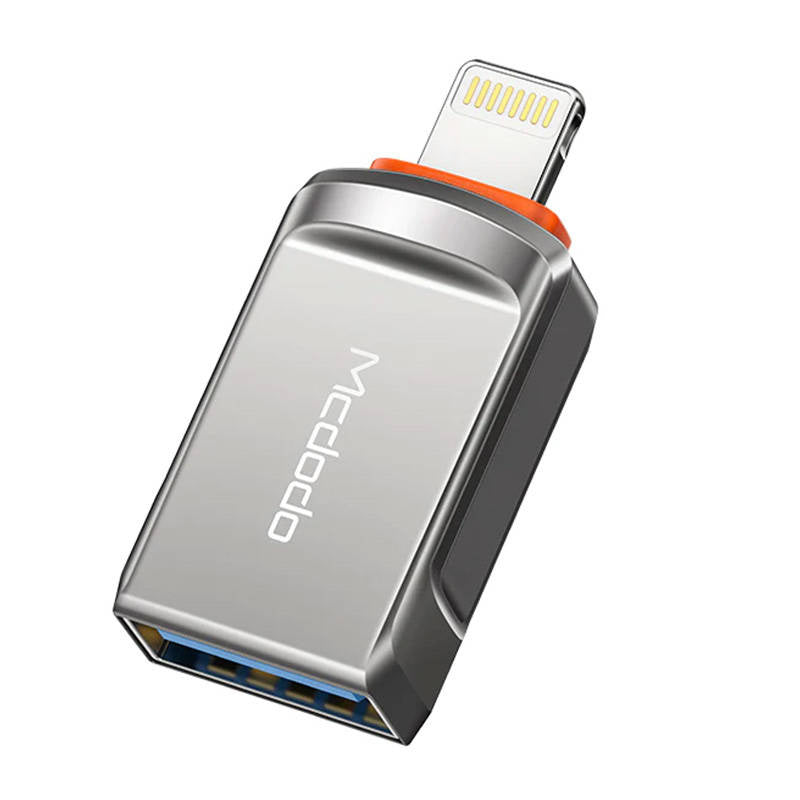 Cumpara acum Adaptor USB 3.0 la Lightning, Mcdodo OT-8600 (negru) de la Mesterul Minune