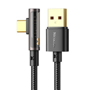 Cumpara acum Prism USB la USB-C cablu unghiular Mcdodo CA-3380, 6A, 1.2m (negru) de la Mesterul Minune