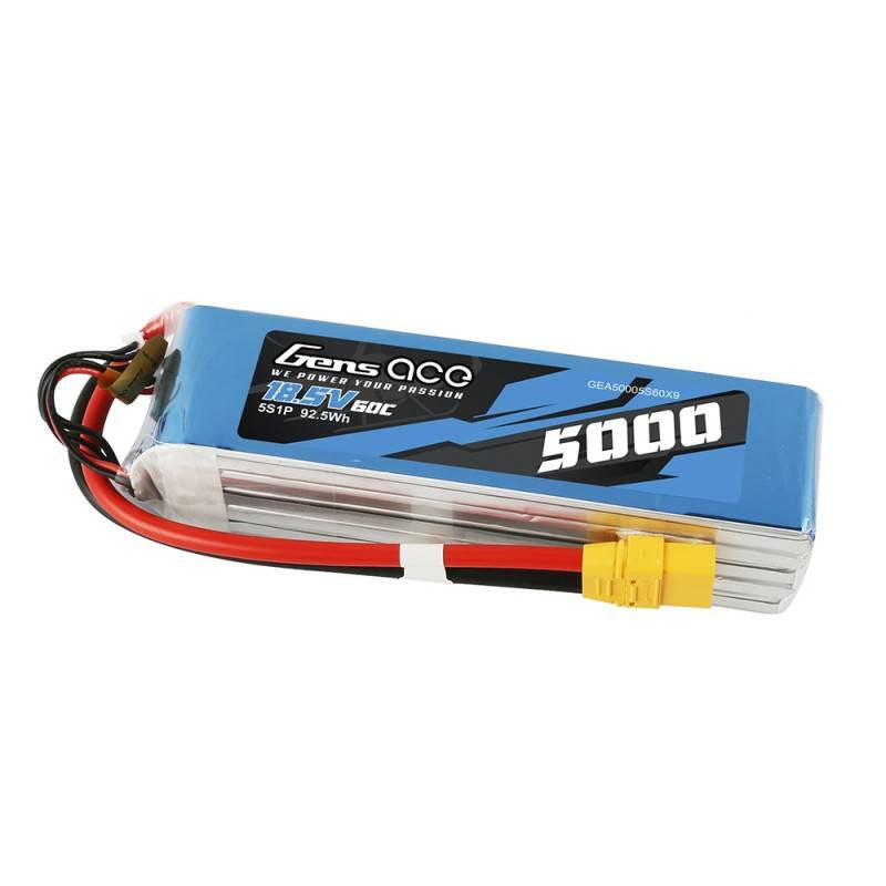 Cumpara acum Akumulator LiPo Gens Ace Bashing 5000mAh 18.5V 60C 5S1P - XT90 de la Mesterul Minune