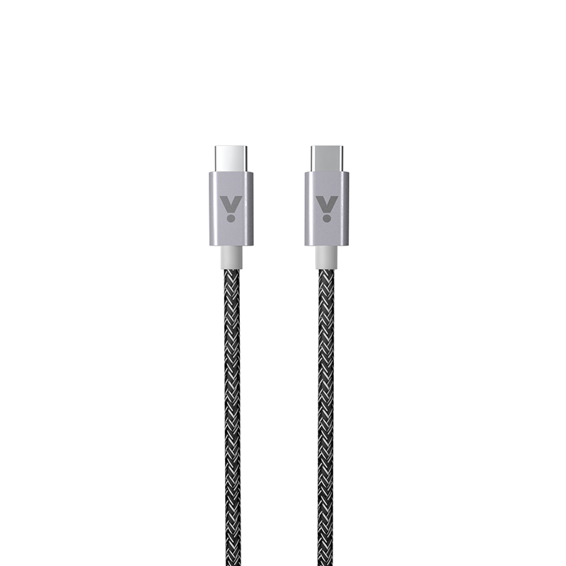 Cumpara Cablu de date ISTYLE Magnetic Fabric USB-C la USB-C 1.8m, Space Grey de la Mesterul Minune