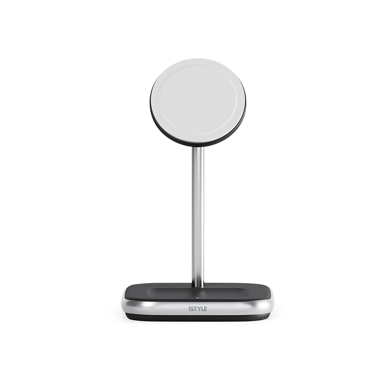 Cumpara Statie de incarcare ISTYLE 2 in 1 MagSafe Wireless, Negru de la Mesterul Minune
