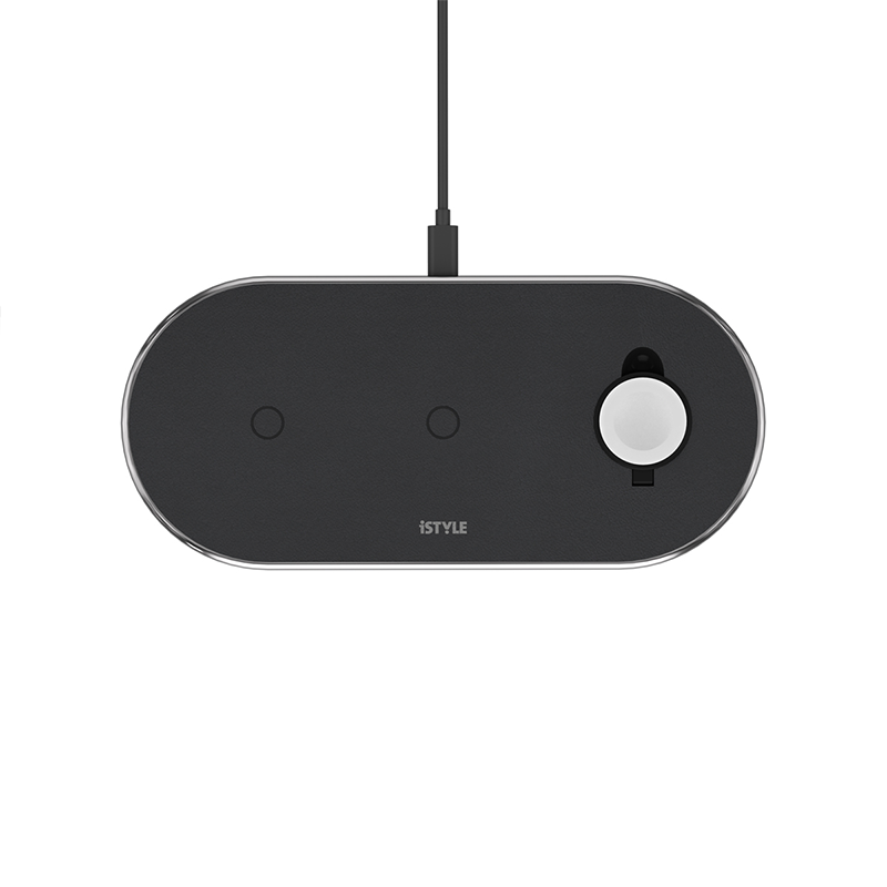 Cumpara Statie de incarcare ISTYLE Wireless Charging Base 3in1, Space Grey de la Mesterul Minune